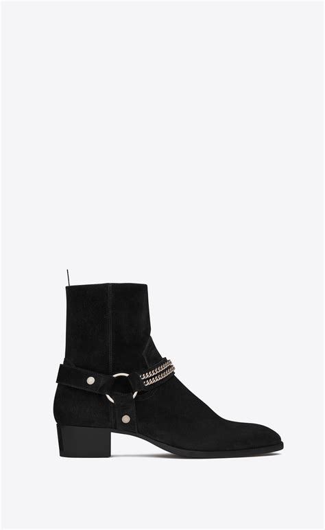 ysl boots man|saint laurent men's boots.